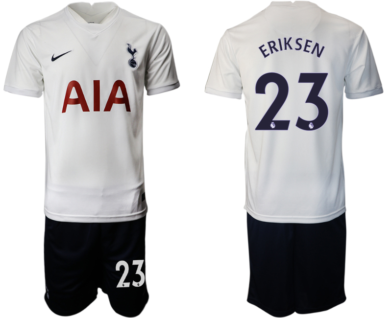 2021-22 Tottenham Hotspur home 23# ERIKSEN soccer jerseys