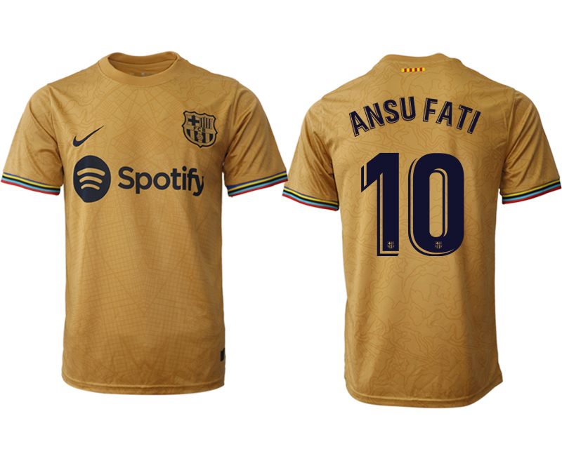 2022-2023 Barcelona 10 ANSU FATI away aaa version jerseys