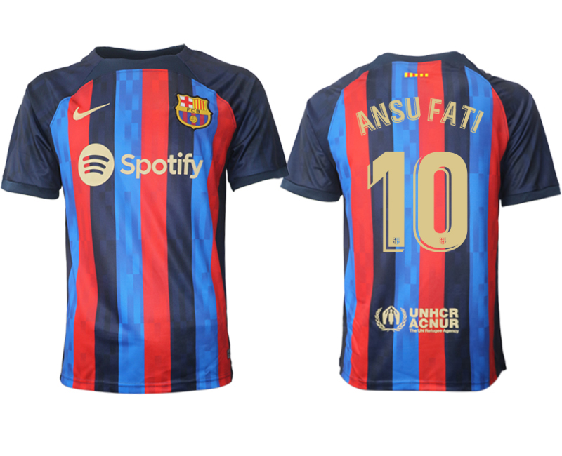 2022-2023 Barcelona 10 ANSU FATI home aaa version jerseys