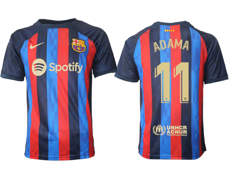 2022-2023 Barcelona 11 ADAMA home aaa version jerseys