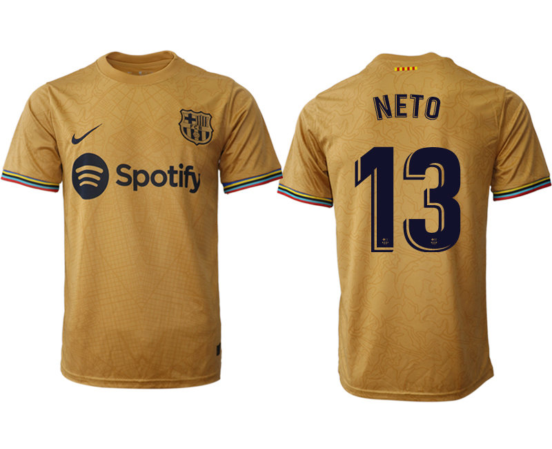 2022-2023 Barcelona 13 NETO away aaa version jerseys