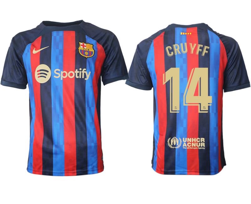 2022-2023 Barcelona 14 CRUYFF home aaa version jerseys