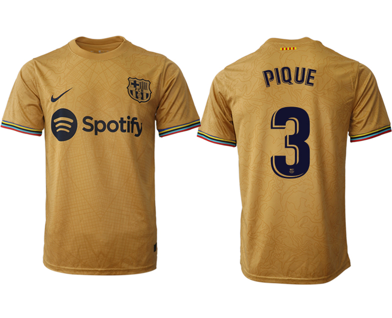 2022-2023 Barcelona 3 PIQUE away aaa version jerseys