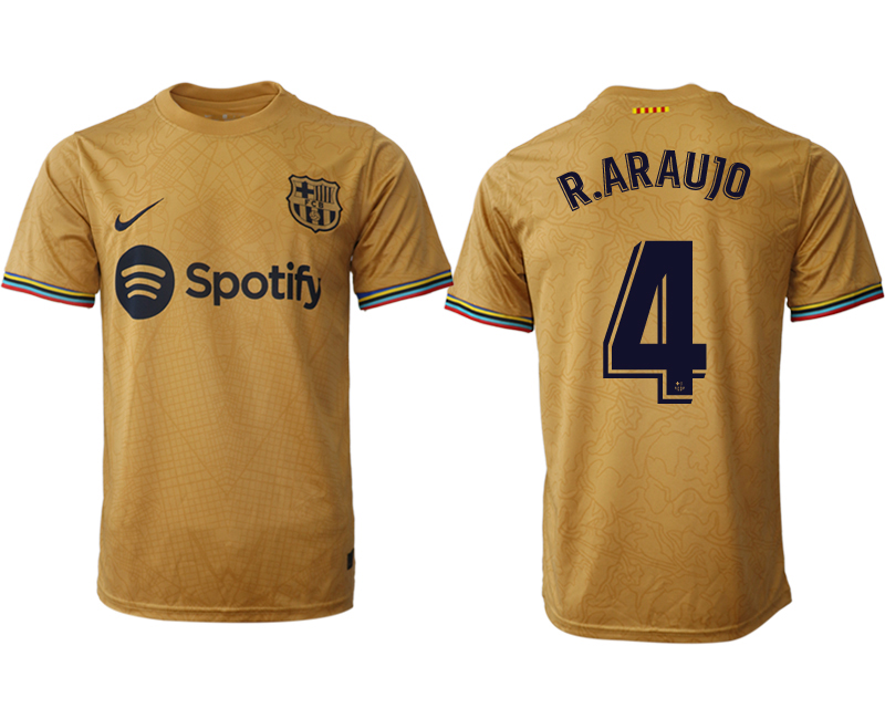 2022-2023 Barcelona 4 R.ARAUJO away aaa version jerseys