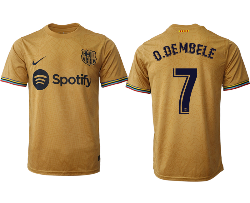 2022-2023 Barcelona 7 O.DEMBELE away aaa version jerseys