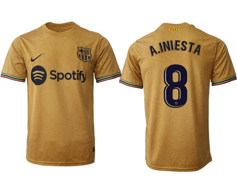 2022-2023 Barcelona 8 A.INIESTA away aaa version jerseys