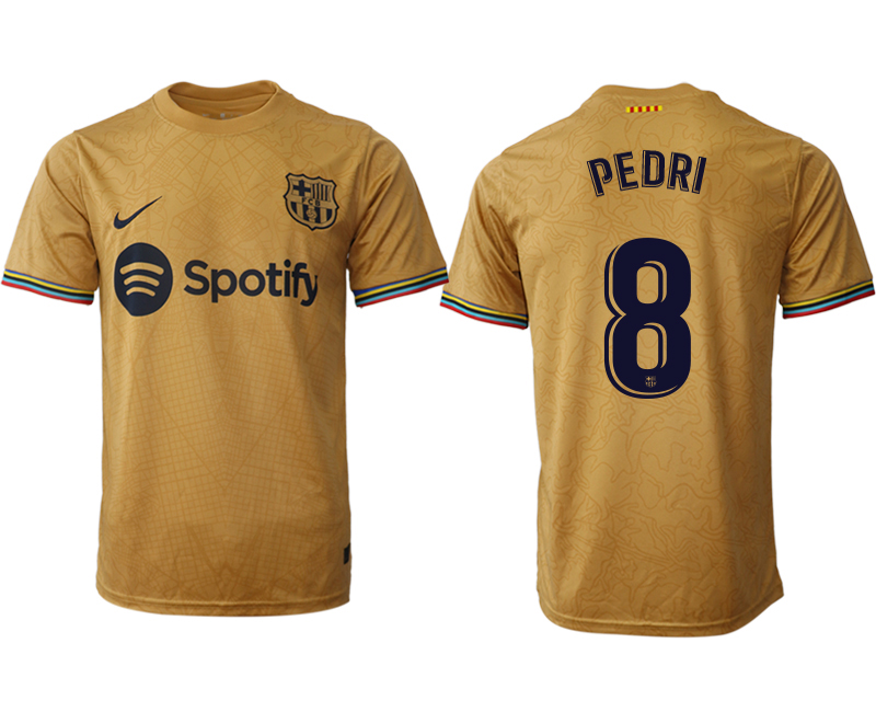 2022-2023 Barcelona 8 PEDRI away aaa version jerseys