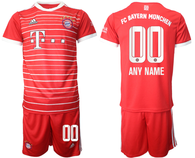 2022-2023 Bayern Munich Custom home jerseys Suit