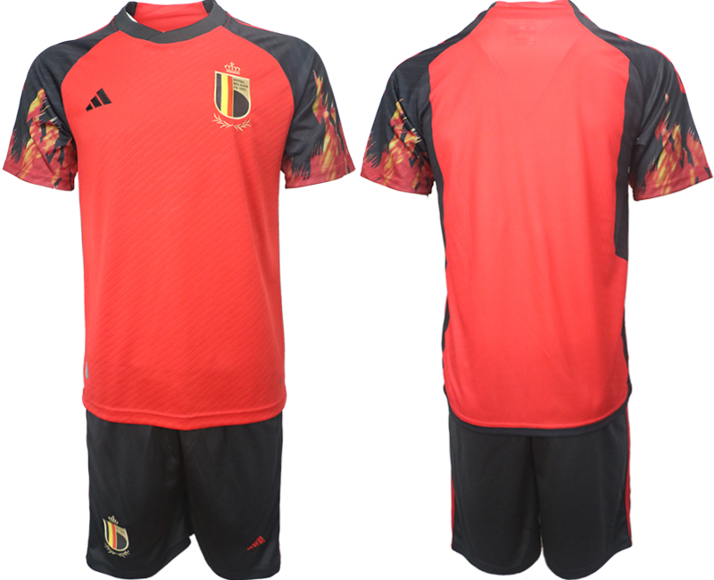 2022-2023 Belgium Blank home jerseys Suit