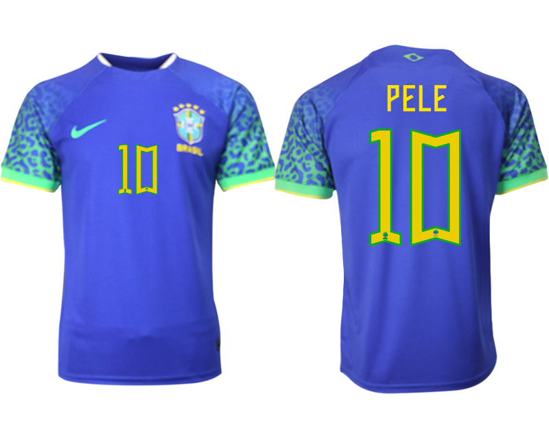 2022-2023 Brazil 10 PELE away aaa version jerseys