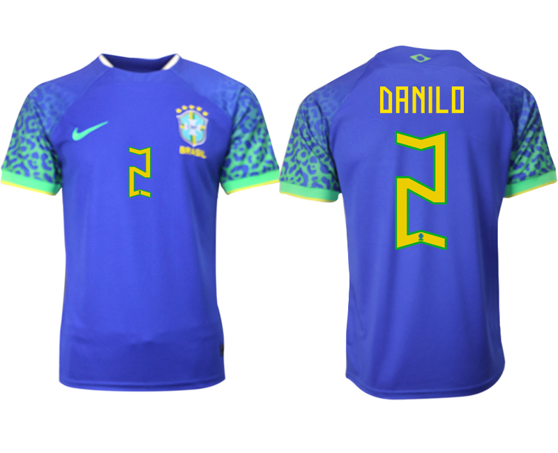 2022-2023 Brazil 2 DANILO away aaa version jerseys