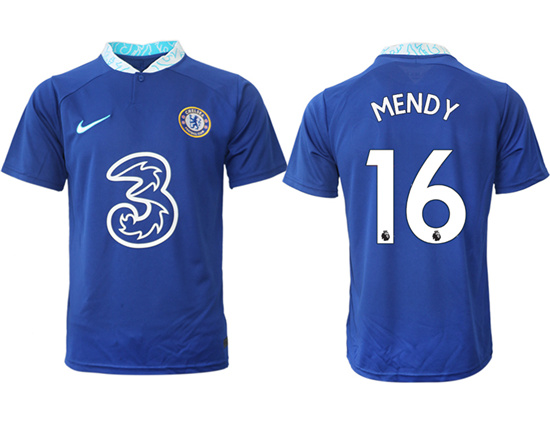 2022-2023 Chelsea FC 16 MENDY home aaa version jerseys