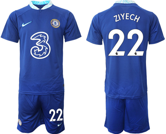 2022-2023 Chelsea FC 22 ZIYECH home jerseys Suit