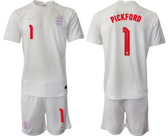 2022-2023 England 1 PICKFORD home jerseys Suit2