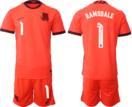 2022-2023 England 1 RAMSDALE away jerseys Suit