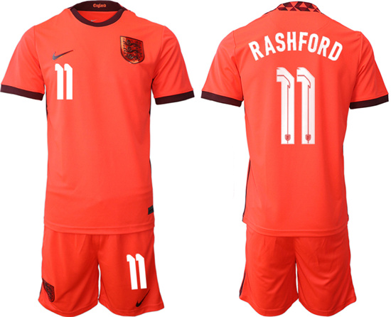 2022-2023 England 11 RASHFORD away jerseys Suit