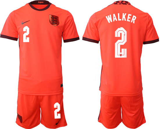 2022-2023 England 2 WALKER away jerseys Suit