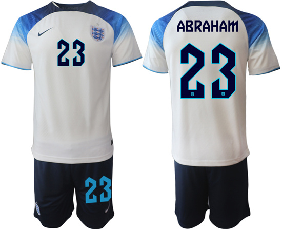 2022-2023 England 23 ABRAHAM home jerseys Suit