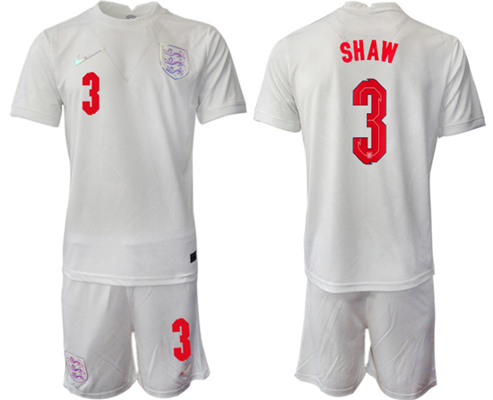 2022-2023 England 3 SHAW home jerseys Suit2