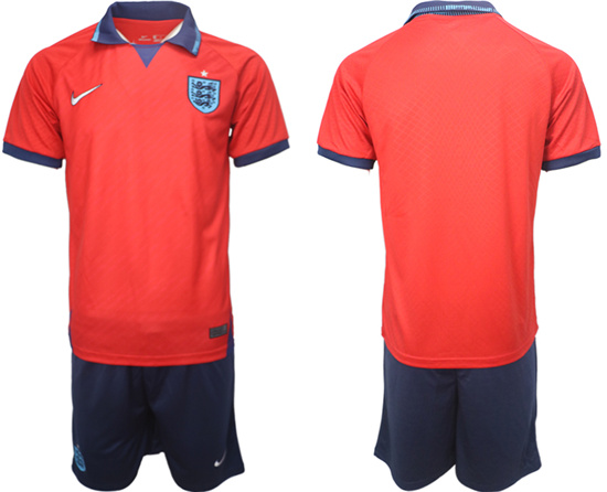 2022-2023 England Blank away jerseys Suit2