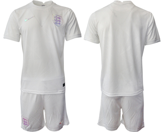 2022-2023 England Blank home jerseys Suit2