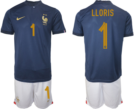 2022-2023 France 1 LLORIS home jerseys Suit