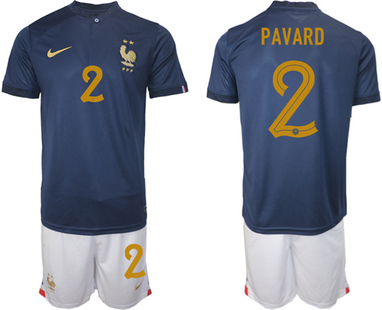 2022-2023 France 2 PAVARD home jerseys Suit