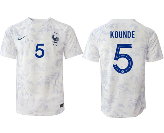 2022-2023 France 5 KOUNDE away aaa version jerseys