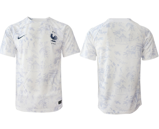 2022-2023 France Blank away aaa version jerseys