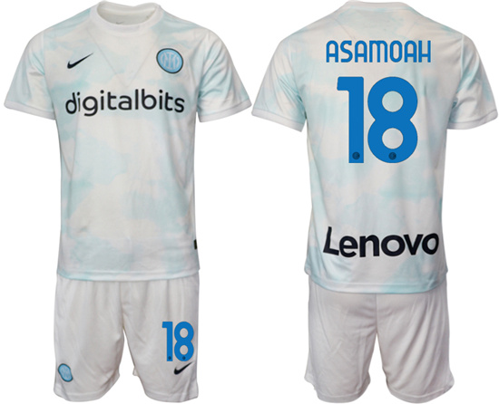 2022-2023 Inter Milan 18 ASAMOAH away jerseys Suit