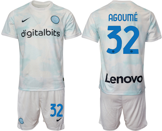 2022-2023 Inter Milan 32 AGOUME away jerseys Suit