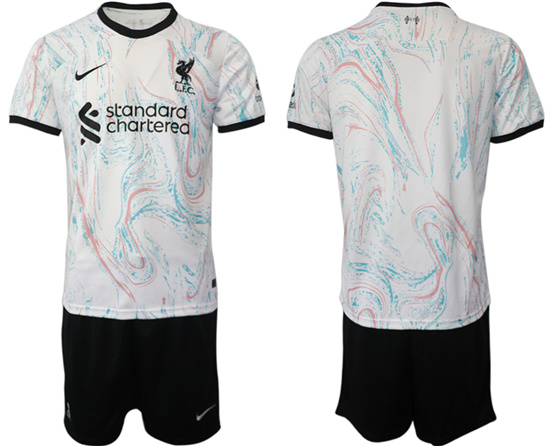 2022-2023 Liverpool Blank away jerseys Suit