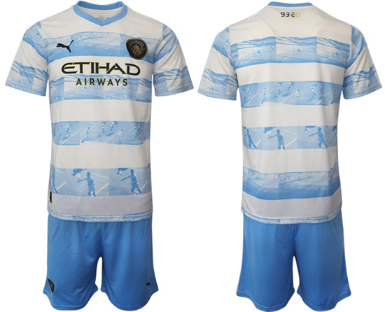 2022-2023 Manchester City Blank training jerseys Suit