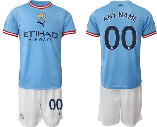 2022-2023 Manchester City Custom home jerseys Suit