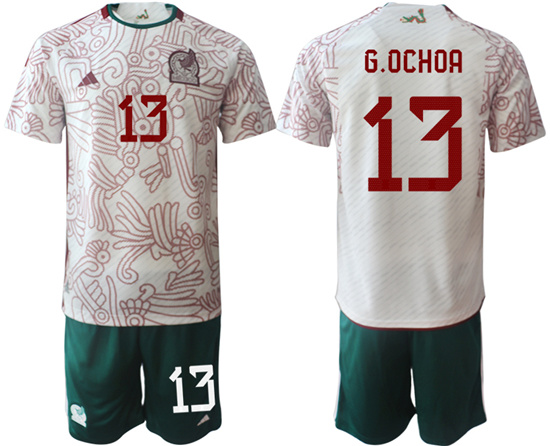 2022-2023 Mexico 13 G.OCHOA away jerseys Suit