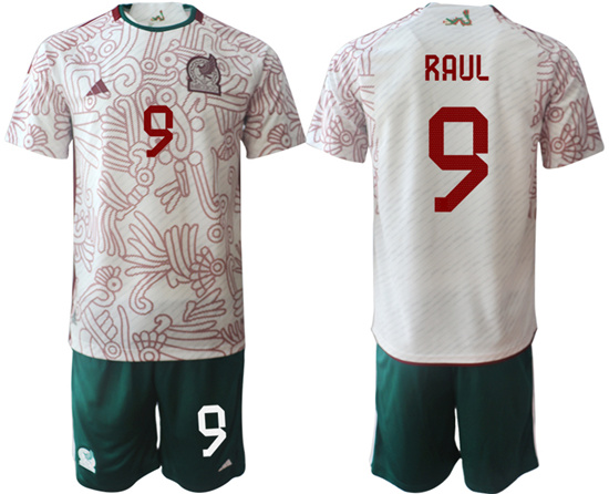 2022-2023 Mexico 9 RAUL away jerseys Suit