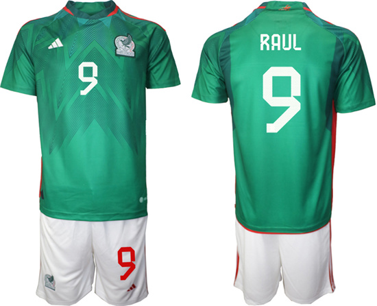 2022-2023 Mexico 9 RAUL home jerseys Suit