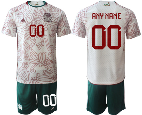 2022-2023 Mexico Custom away jerseys Suit