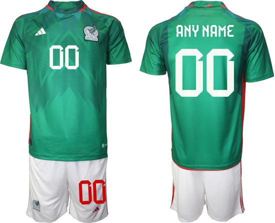 2022-2023 Mexico Custom home jerseys Suit