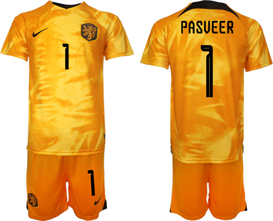 2022-2023 Netherlands 1 PASVEER home jerseys Suit