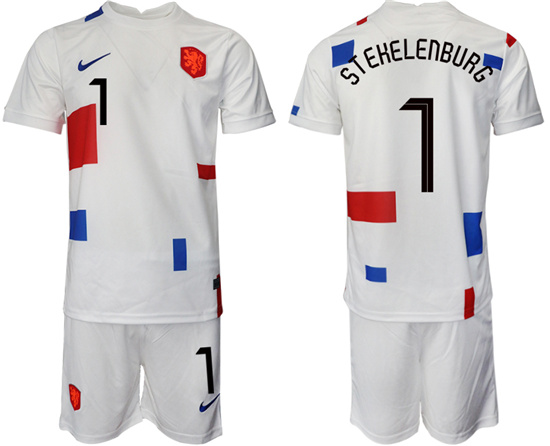 2022-2023 Netherlands 1 STEHELENBURG away jerseys Suit2