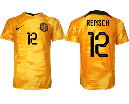 2022-2023 Netherlands 12 RENSCH home aaa version jerseys