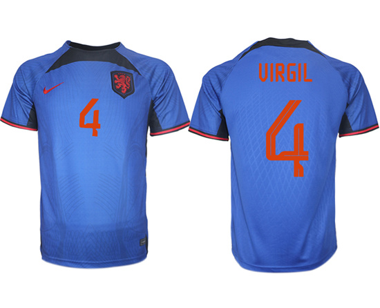 2022-2023 Netherlands 4 VIRGIL away aaa version jerseys