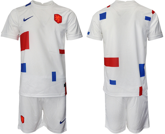 2022-2023 Netherlands Blank away jerseys Suit2