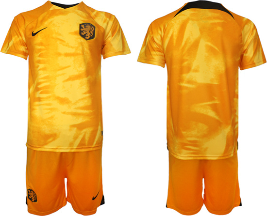 2022-2023 Netherlands Blank home jerseys Suit