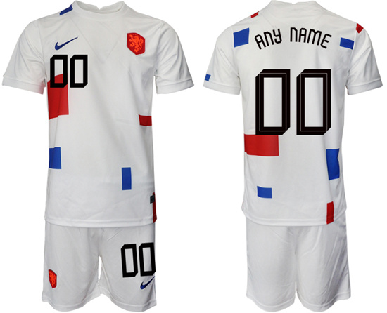 2022-2023 Netherlands Custom away jerseys Suit2