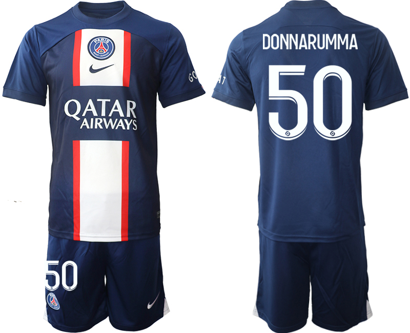 2022-2023 Paris St Germain 50 DONNARUMMA home jerseys Suit