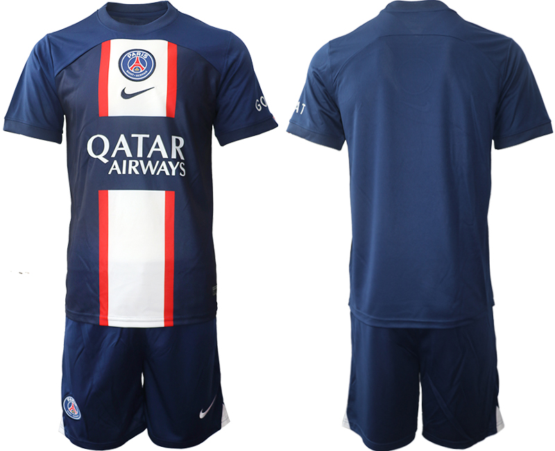 2022-2023 Paris St Germain Blank home jerseys Suit