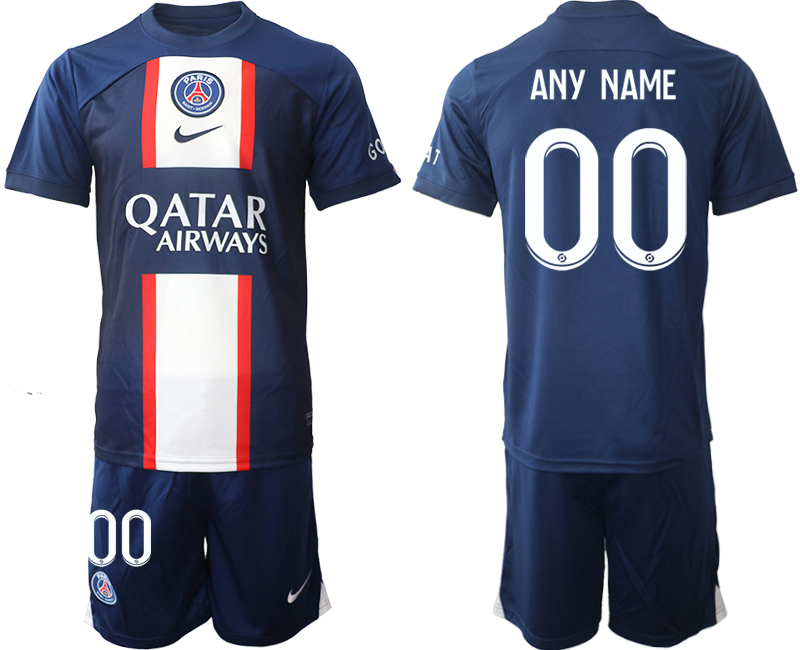 2022-2023 Paris St Germain Custom home jerseys Suit