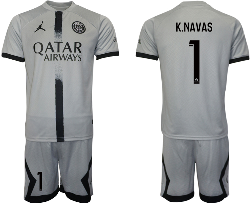 2022-2023 Paris saint germain 1 K.NAVAS away jerseys Suit